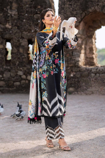 Nishat Linen 3 Piece - Digital Printed Embroidered Suit - 42501839 Online Shopping